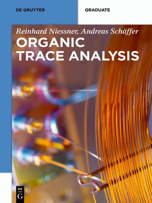 cover image of Organic Trace Analysis